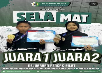 Siswa-siswi MI Sunan Muria Raih Juara di Kejuaraan Nasional Pencak Silat